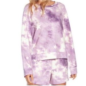 New Wildfox Purple Stars Pajama Set